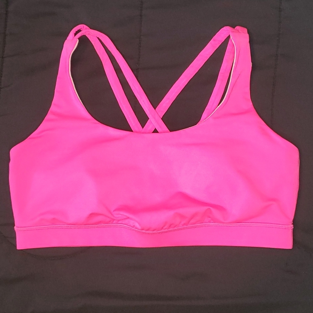 Lululemon Hot Pink Sports Bra size 12